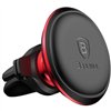 Phone holder Baseus Magnetic Air Vent With Cable Clip red SUGX020009