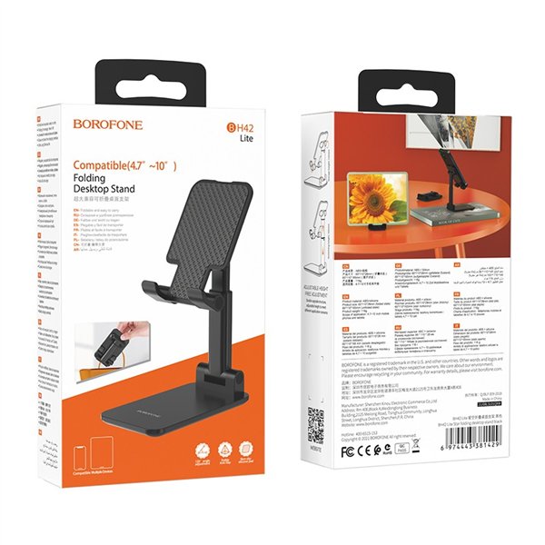 Phone holder Borofone BH42 Lite Star black