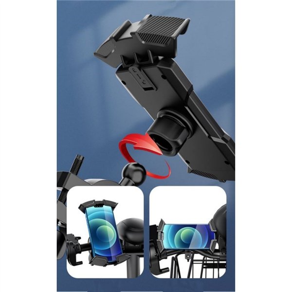 Bike phone holder Awei X47 black