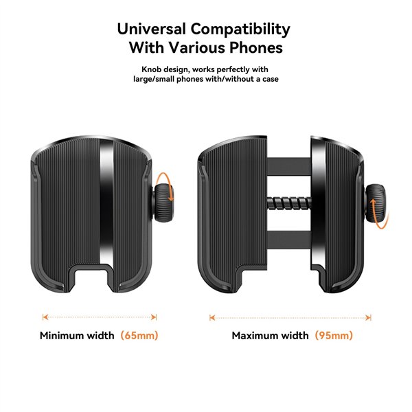 Telefono laikiklis dviračiui Joyroom JR-ZS431 juodas