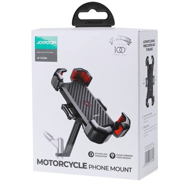 Motorcycle phone holder Joyroom JR-ZS288 black