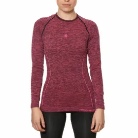 Sieviešu Termālais T-krekls Sport Hg Hg-8052 Melns Fuksīns