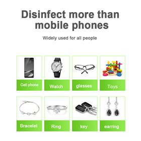 Phone sterilizer M1 Pro with wireless charging