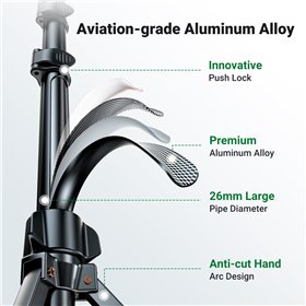 Tripod stand Ugreen LP680 black