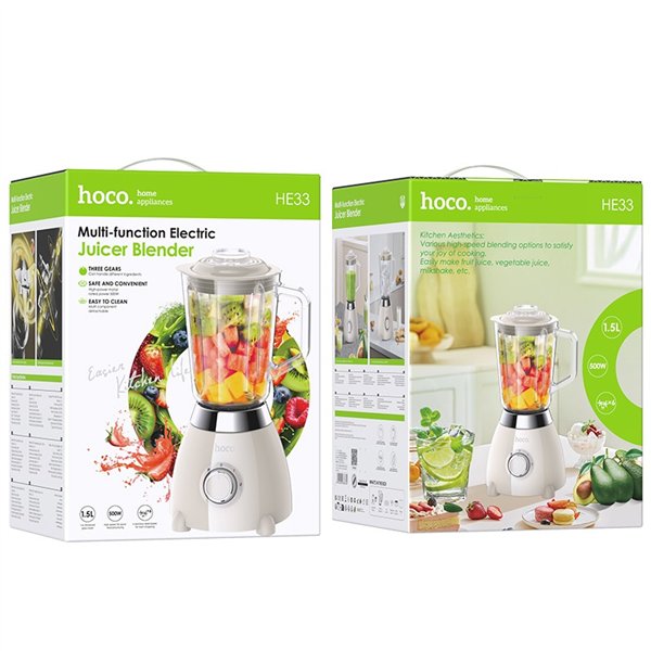Blender Hoco HE33 1.5l 500W white
