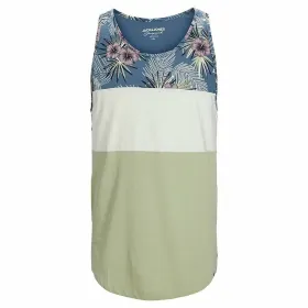 Child's Short Sleeve T-Shirt JORVENICE BLOCK TANK TOP Jack & Jones 12210056 Blue