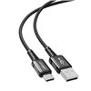 USB cable Acefast C1-04 USB-A to USB-C 1.2m black