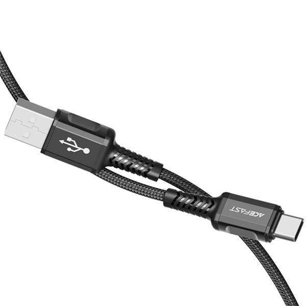 USB cable Acefast C1-04 USB-A to USB-C 1.2m black