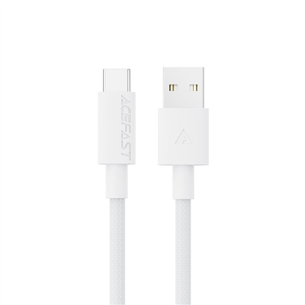 USB cable Acefast C18-04 USB-A to USB-C 1.2m white