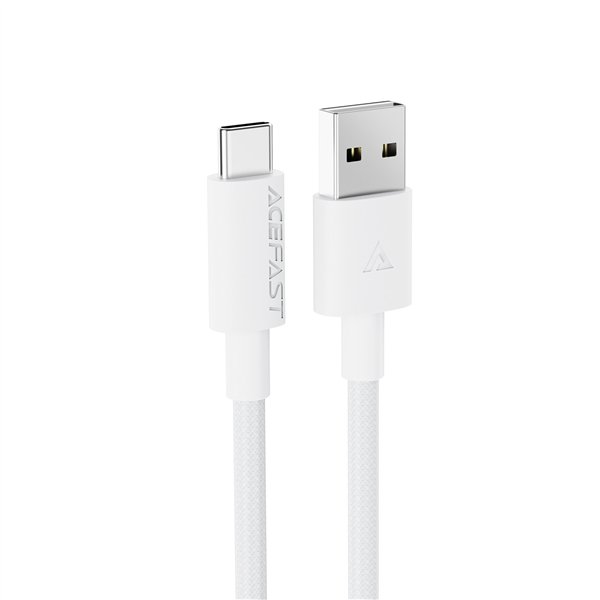 USB cable Acefast C18-04 USB-A to USB-C 1.2m white
