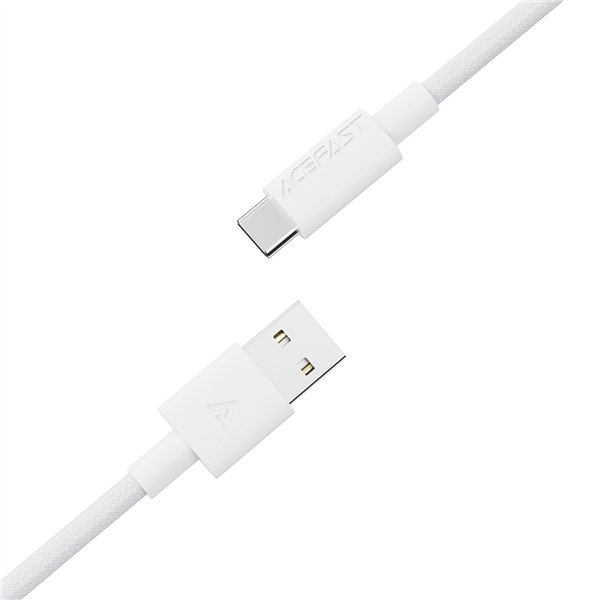 USB cable Acefast C18-04 USB-A to USB-C 1.2m white