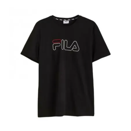 Īsroku Sporta T-krekls Fila FAM0225 80010 Melns