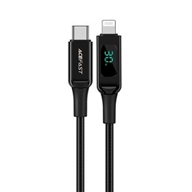 USB cable Acefast C6-01 MFi PD30W USB-C to Lightning 1.2m black