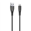 USB kabelis Awei CL-182M USB to MicroUSB 1.0m juodas