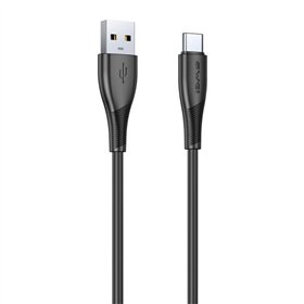 USB cable Awei CL-182T USB to USB-C 1.0m black