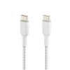 USB cable Belkin Boost Charge Braided USB-C to USB-C 1.0m white