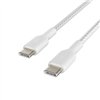USB cable Belkin Boost Charge Braided USB-C to USB-C 1.0m white