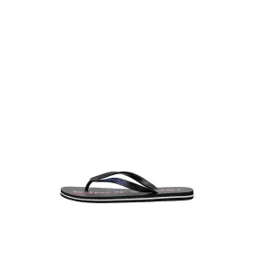 Miesten Flip-flopit Jack & Jones  JFWLOGO 12230641 Musta