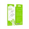 USB kabelis Borofone BX101 USB-A to Lightning 1.0m baltas