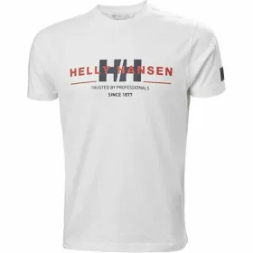 Sportiniai marškinėliai su trumpomis rankovėmis RWB GRAPHIC Helly Hansen 53763 001 Balta