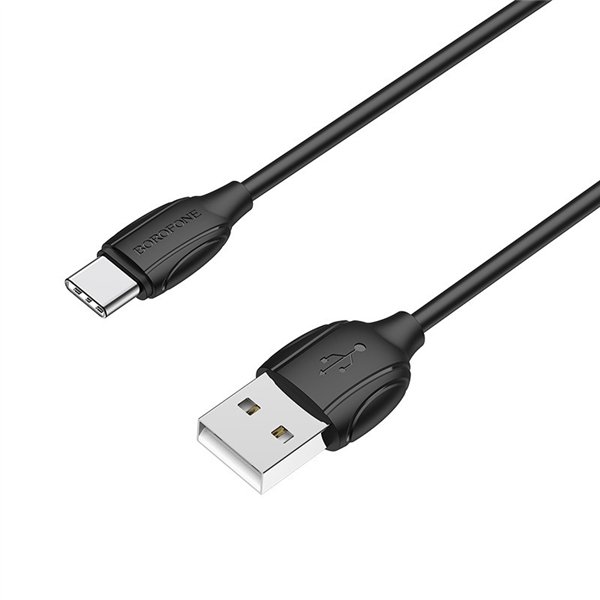 USB cable Borofone BX19 USB-A to USB-C 1.0m black