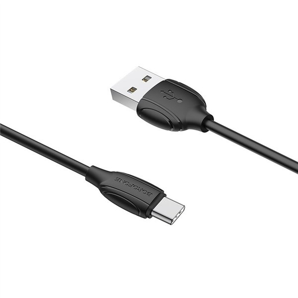 USB cable Borofone BX19 USB-A to USB-C 1.0m black