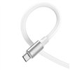 USB kabelis Borofone BX82 60W Type-C to Type-C 1.0m baltas