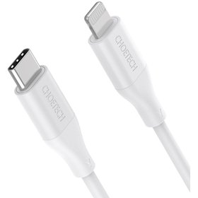 USB cable Choetech IP0040 MFi USB-C to Lightning PD30W 1.2m white