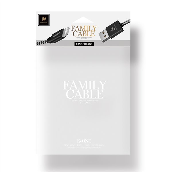 USB cable Dux Ducis K-ONE Lightning FastCharging 1.0m