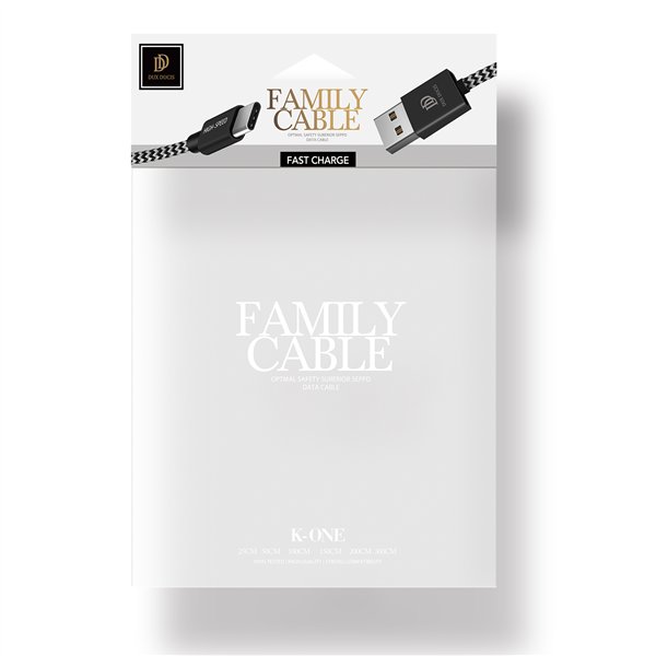 USB cable Dux Ducis K-ONE Type-C FastCharging 1.0m