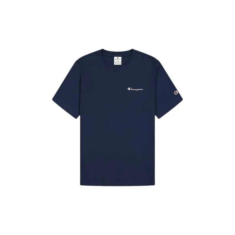 Men’s Short Sleeve T-Shirt Champion CHAMPION SS TEE 220264 NNY Navy Blue