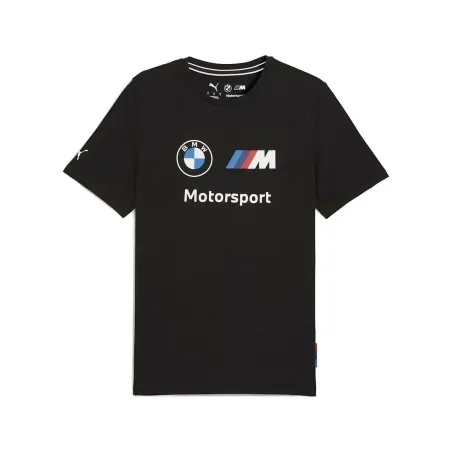 Men’s Short Sleeve T-Shirt Puma BMW MMS ESS LOGO TEE 632358 01 Black