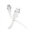 USB cable Hoco U72 Type-C 1.2m silicone white