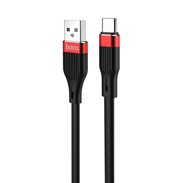 USB cable Hoco U72 Type-C 1.2m silicone black