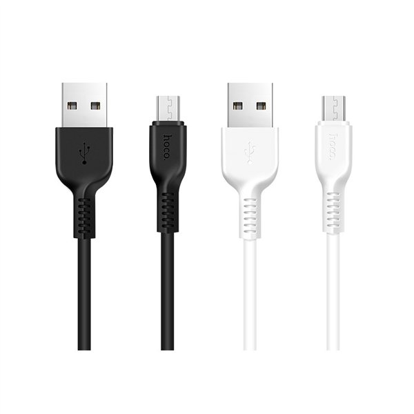 USB cable Hoco X20 USB-A to MicroUSB 2.0m white