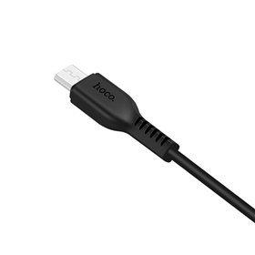 USB cable Hoco X20 USB-A to MicroUSB 2.0m black