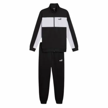 Tracksuit for Adults Puma POLY COLORBLOCK SUIT 687304 01 Black Men