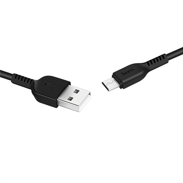 USB cable Hoco X20 USB-A to MicroUSB 2.0m black