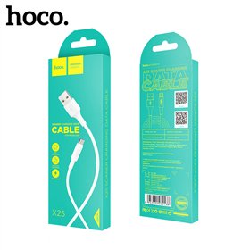 USB cable Hoco X25 microUSB 1.0m white