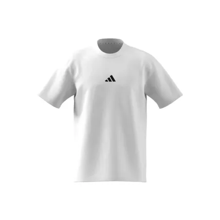 Vīriešu Krekls ar Īsām Piedurknēm Adidas M SL SJ T JF1092 Balts