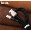 USB cable Hoco X26 Lightning 1.0m black-gold