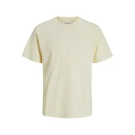 Vīriešu Krekls ar Īsām Piedurknēm Jack & Jones JORVARENNA BRANDING TEE Balts