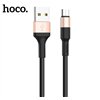 USB cable Hoco X26 microUSB 1.0m black-gold