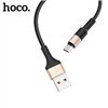 USB cable Hoco X26 microUSB 1.0m black-gold