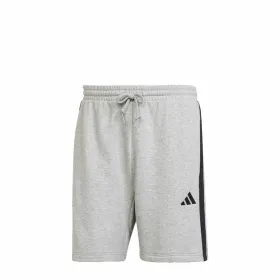 Miesten urheilushortsit Adidas 3S FT SHO JE6419 Harmaa