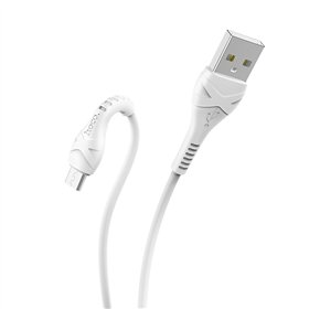 USB cable Hoco X37 Cool Power microUSB 1.0m white