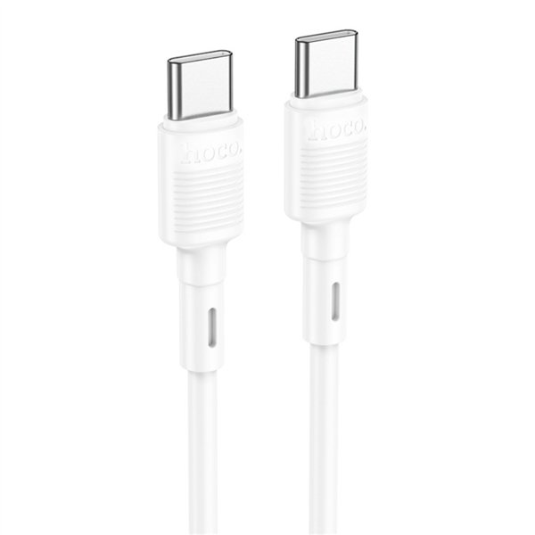 USB cable Hoco X83 60W Type-C to Type-C 1.0m white