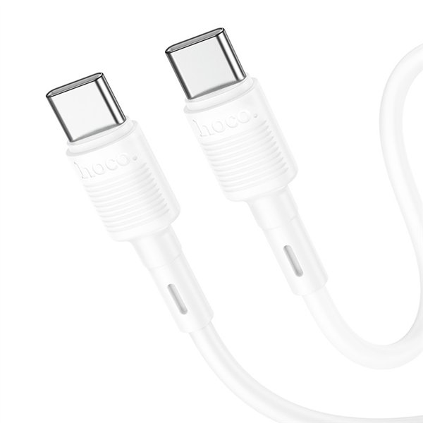 USB cable Hoco X83 60W Type-C to Type-C 1.0m white