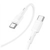 USB cable Hoco X83 60W Type-C to Type-C 1.0m white