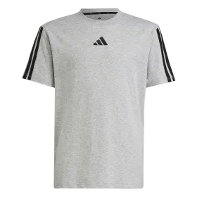 Krekls ar Īsām Piedurknēm Bērniem Adidas J 3S TEE 160 JD6486 Pelēks